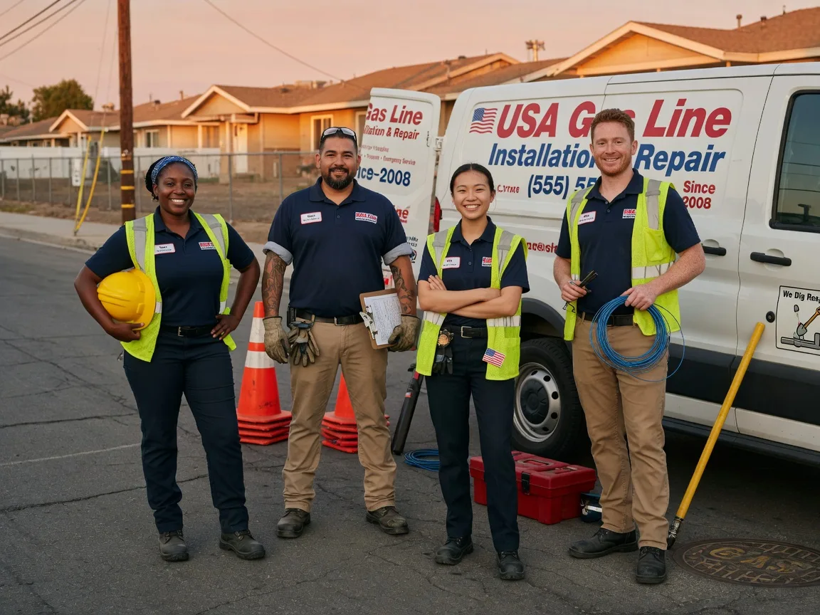 Gas Line Installation company in Genoa, NE